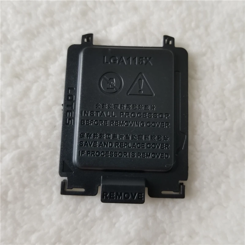 

100pcs/lot Motherboard CPU Socket Protection Shell Black Cover Universal for LGA1155/1156/1150/1151/I3/I5/I7