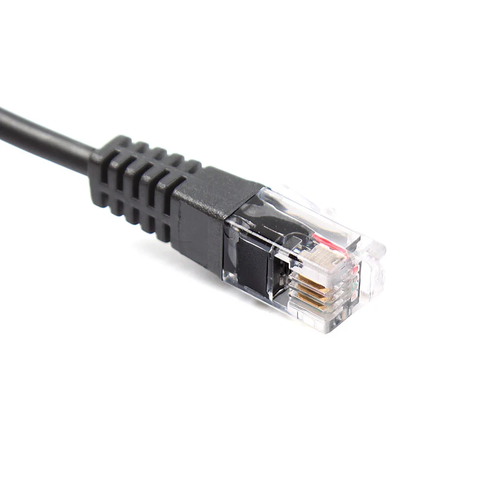 Переходник для наушников с разъемом RJ11 на два кабеля 3 5 мм 20 см #73791|converter adapter|adapter