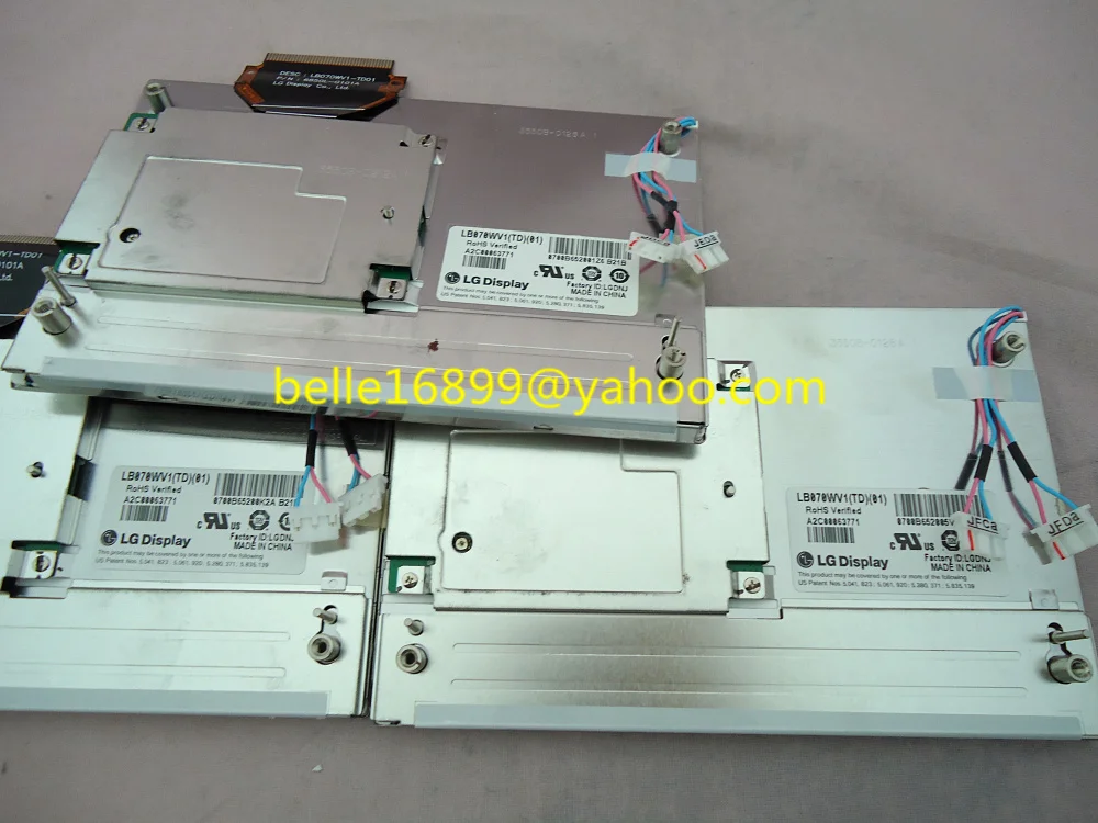 100% оригинальный новый 7 дюймовый ЖК дисплей LB070WV1(TD)(01) модуль экрана для Mercedes W204 GLK
