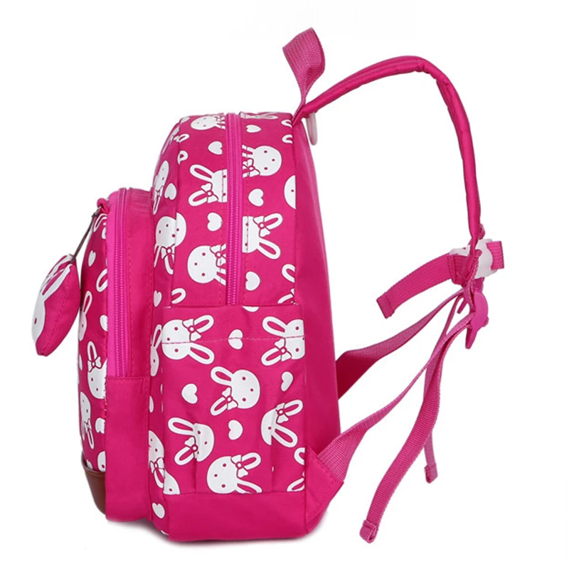 Детский Школьный рюкзак с мультипликационным принтом школьная сумка для девочек