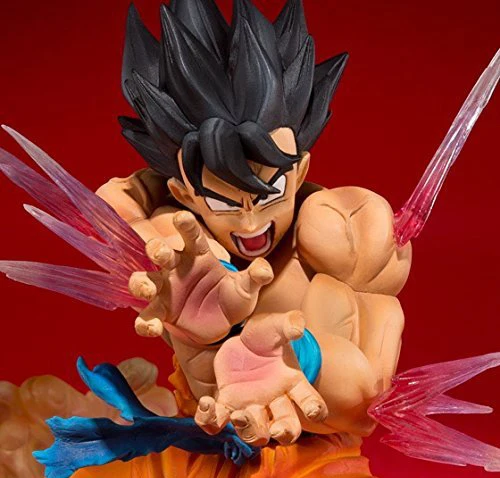 Новый Saiyan Сон Гоку Гоко тройной Kaiohken Kamehameha Акира Торияма Dragon Ball Z Bandai 4 3 &quotфигурка