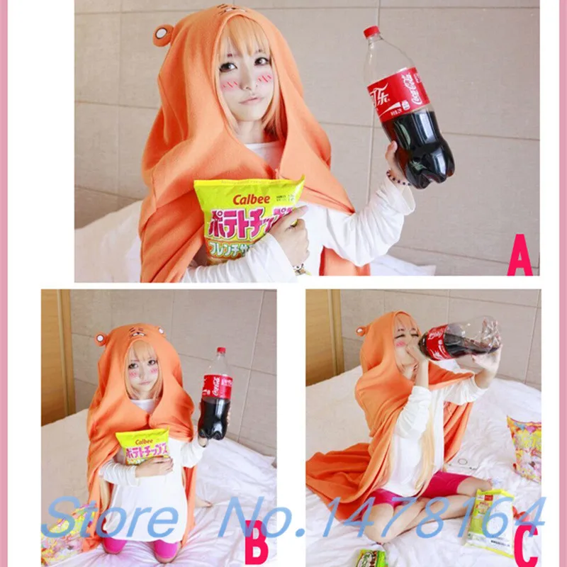 Аниме Himouto! Кавайная Милая одежда для сна хомяк косплея Умару Чан пижама рубашка