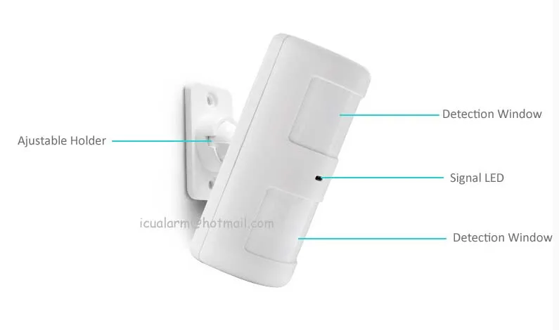 PIR-910 315 МГц беспроводной Pet-Immune PIR детектор движения для Chuango системы сигнализации