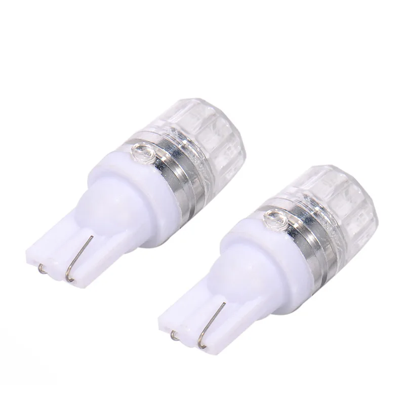 2 шт. LED T10 W5W 194 свет супер яркий 6000K белая автомобильная лампа для чтения зазор