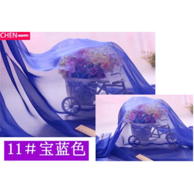 

150cm width Chiffon fabric soft fabric for dress lining cloth material 30d georgette fabrics wedding GH02