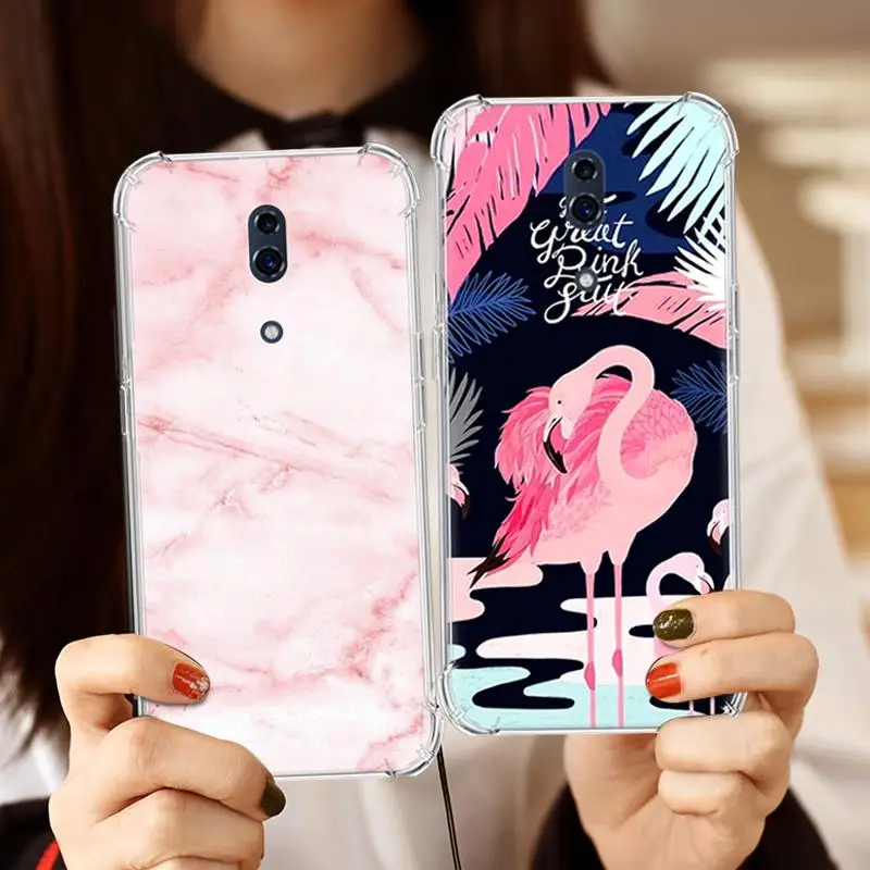 Противоударный мягкий чехол для телефона Oppo Reno Z 6 4 дюймов цветной дизайн задняя