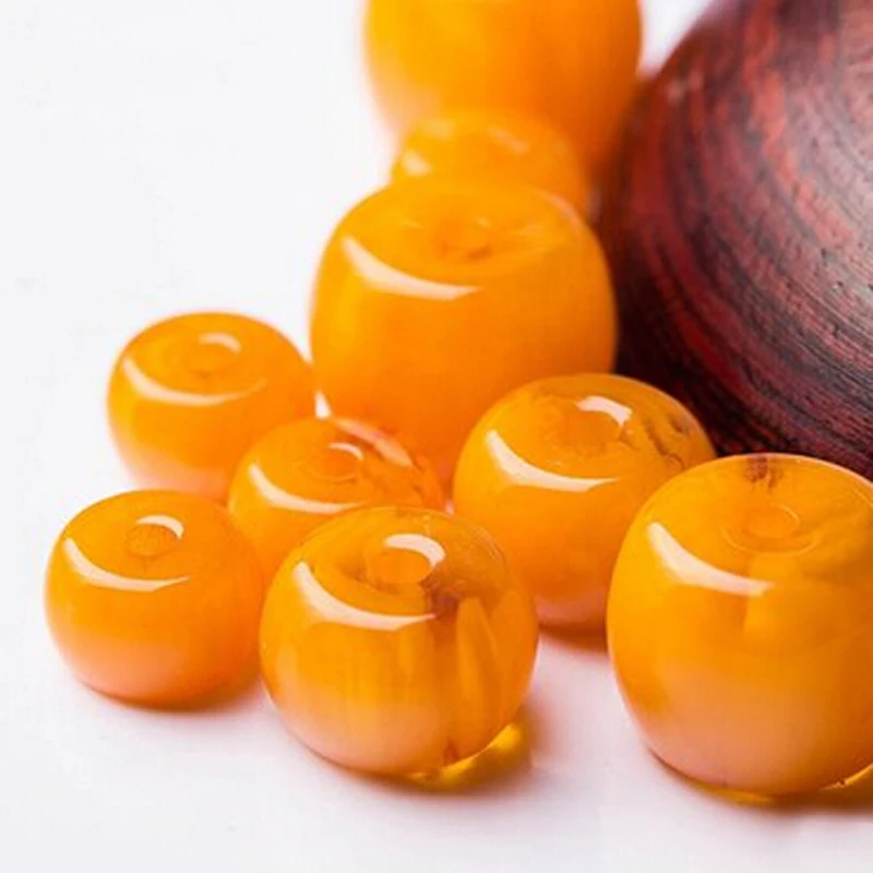 Желтый пчелиный воск в форме барабана 20 шт./лот аксессуары для ювелирных изделий