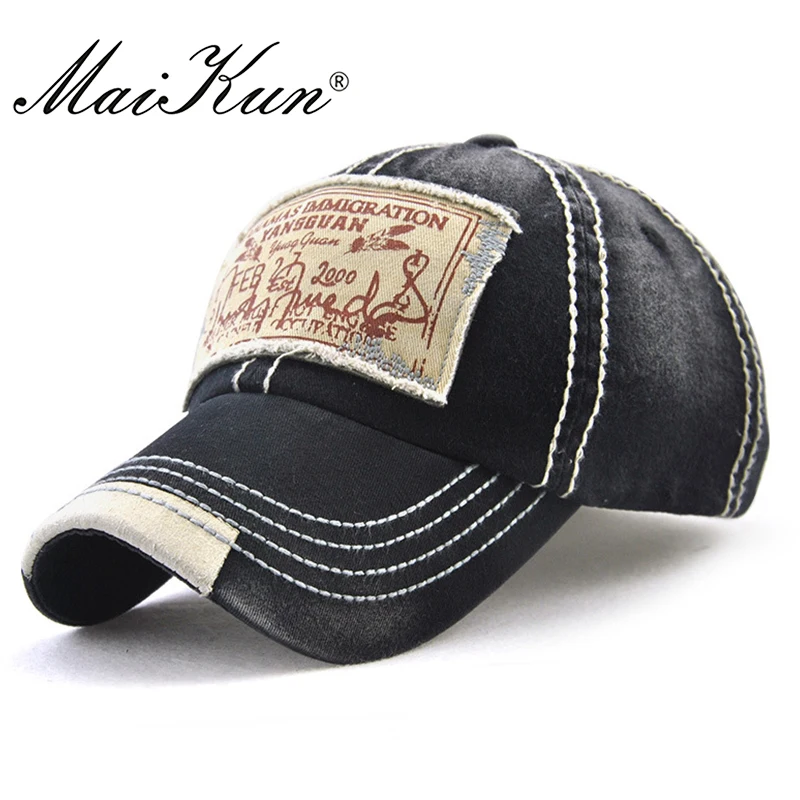Maikun бейсболка модная кепка унисекс Snapback шапки кости хлопковая шапка в стиле хип
