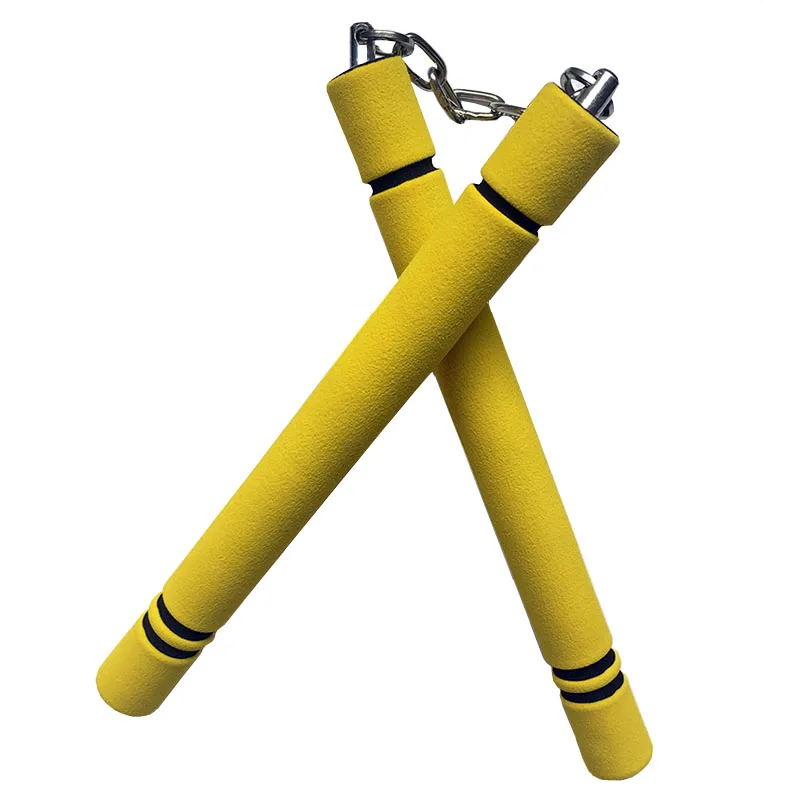 Поролонная губка нунчаки Брюса Ли для занятий кунг-фу Nunchakus для детей китайский боевые искусства, ушу инструктаж по технике безопасности Фитнес оборудование