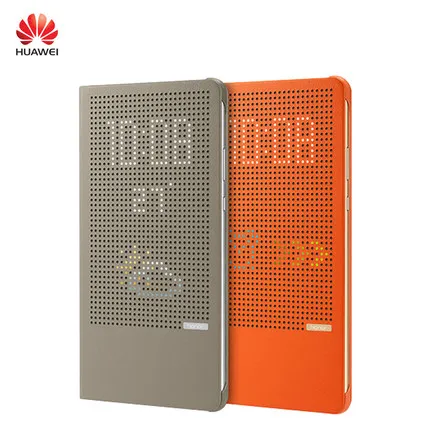 100% Оригинальный официальный цветной смарт флип чехол с окошком для Huawei Honor Note 8 (6 6