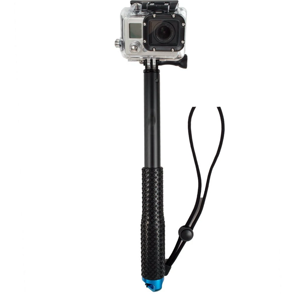 Selfie Sticks Self Handheld Extendable Pole Monopod Stick + Remote Case for Gopro HERO 9 8 10 Xiaomi yi 4k SJCAM Accessories | Электроника