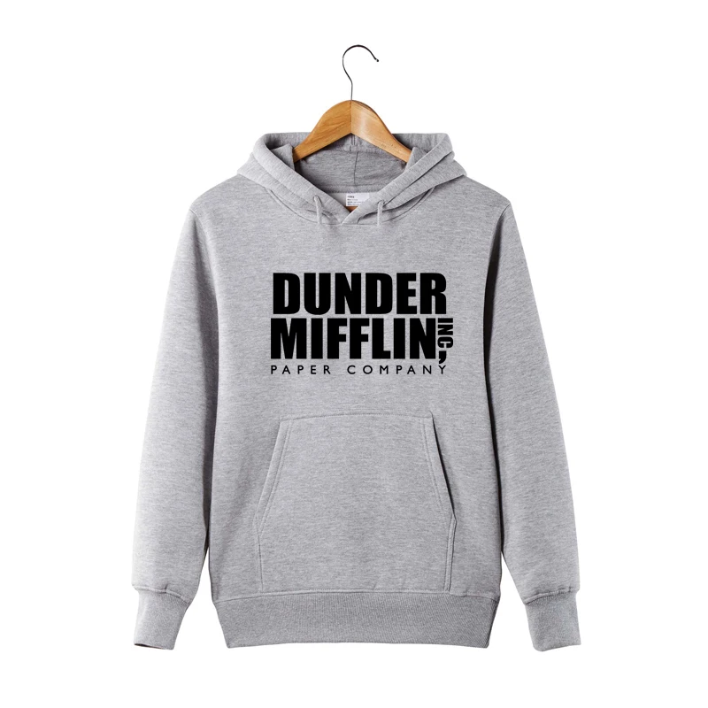 Толстовка с капюшоном Dunder Mifflin бумажная компания пуловер толстовка свитер |