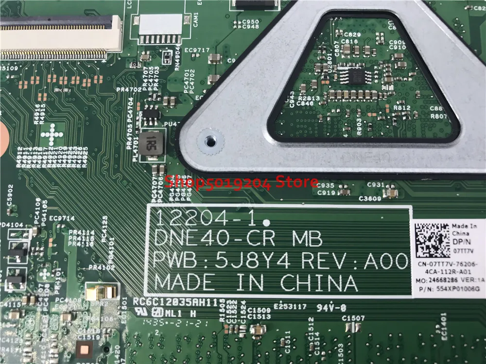CN-07TT7V 07TT7V 7TT7V материнская плата для Dell Inspiron 3421 5421 ноутбука с I3-3227U CPU 100% рабочий |