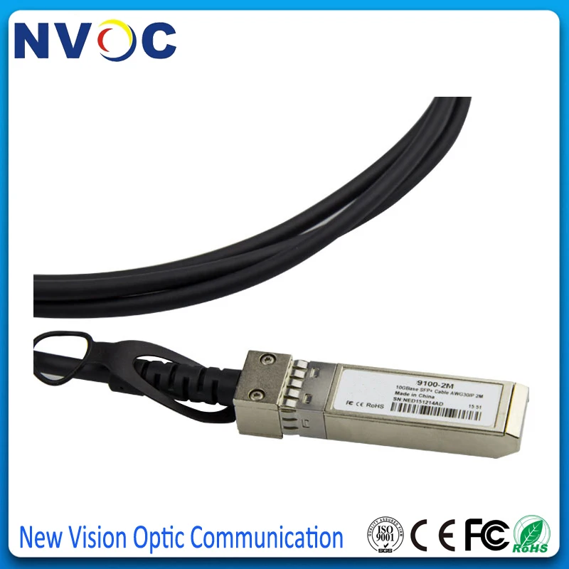 Большой объем хранения данных 10G SFP + 0 5 M DAC AWG30 10GB пассивный медный кабель с прямым