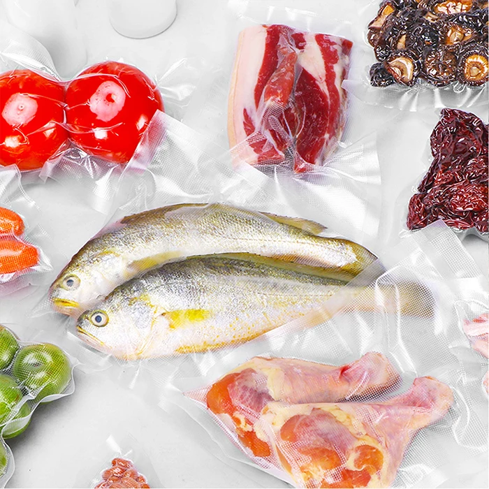 LAIMENG 100 вакуумные пакеты для еды, пакеты для хранения, предварительно вырезанные пакеты для вакуумного упаковщика Vac, герметики Sous Vide, вакуумные безопасные, сверхпрочные, P263