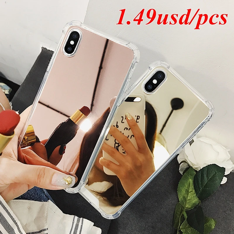 LJim зеркальный ТПУ чехол для iphone 11 Pro XS MAX XR X 10 8 plus противоударный чехол Fundas для iphone 7 8 6s 6 s plus чехол для телефона s