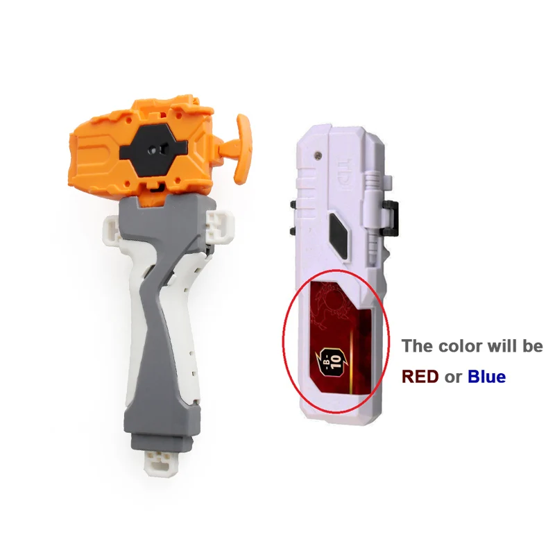 Orange Bey Blade пусковая установка для Аксессуары для гироскопов пусковая установка с светодиодный светильник ручка бар части гироскопа- 023045 - Цвет: Orange