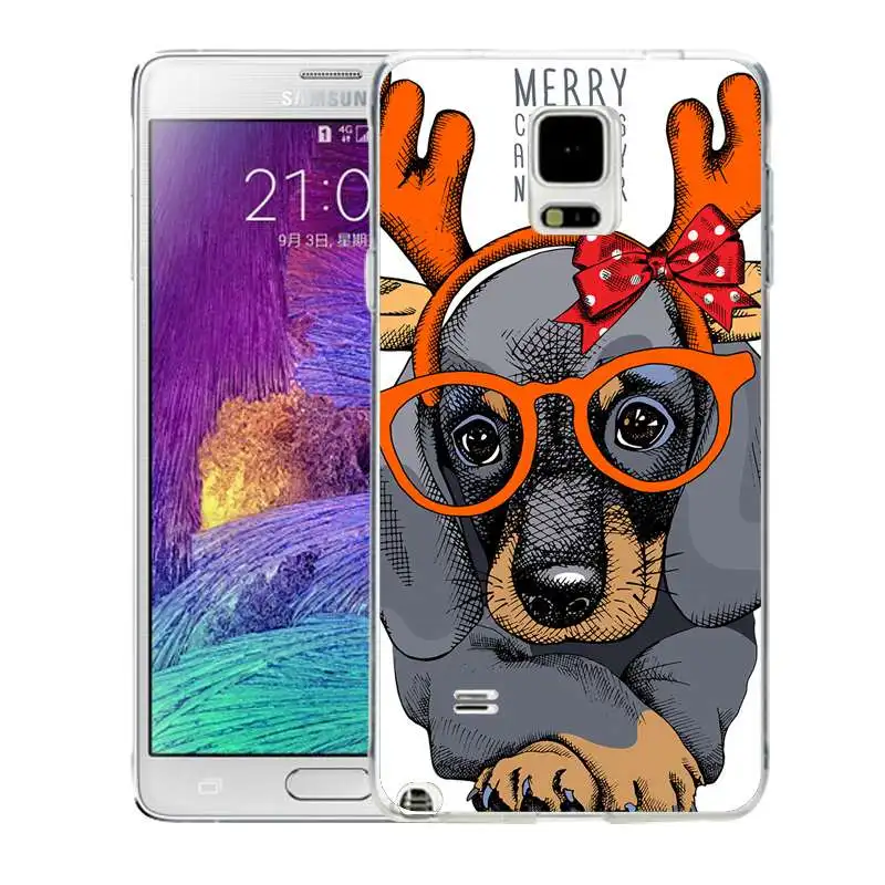 Qmswei ТПУ мягкий чехол для телефона samsung Note5 S8 s6 s7 edge s4 s5 s3 C5 C9 note3 note4 S9plus кота оленя