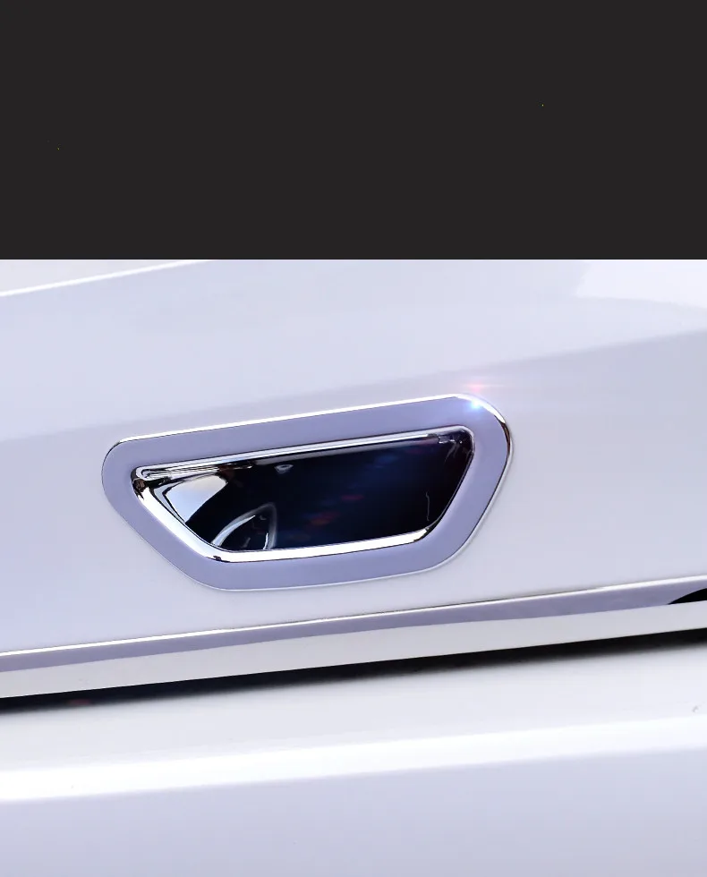 ABS Хромированная задняя дверная ручка Чаша крышка Накладка 1 шт. для Nissan X-Trail X Trail T32 Rogue