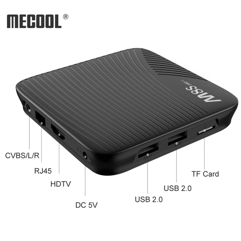 Mecool M8S PRO L Smart TV Box Android 7.1 Amlogic S912 3GB RAM 16/32GB ROM 5G Wifi BT4.1 Voice Remote Control Set-top | Электроника