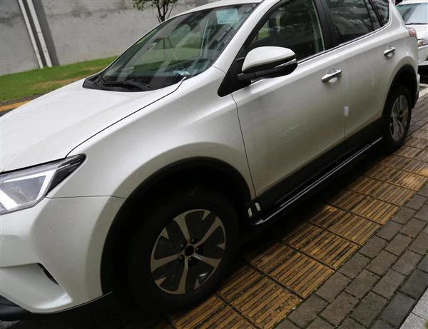 Боковой Шаг подходит для всех новых Toyota RAV4 RAV 4 дизайн автомобиля-Стайлинг Беговая доска Nerf бар
