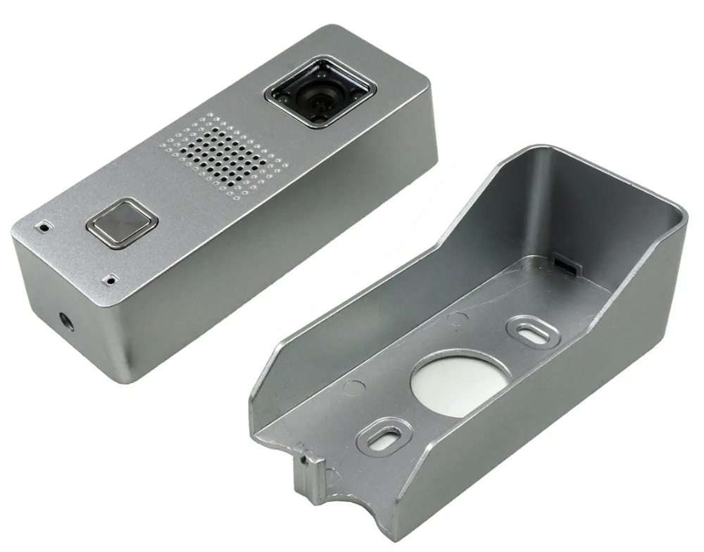 

Luxury Gold 7 Inch Monitor Video Door Phone Intercom Doorbell System Video doorphone visual Doorbell Aluminium alloy Camera