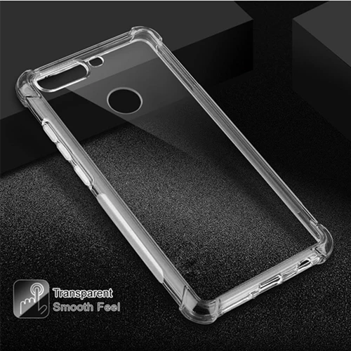 Shockproof Clear TPU Для huawei Honor 7C Русская версия Чехол Honor 7 C милые 3D мультфильм Силиконовые телефонные чехлы для huawei Honor7C AUM-L41 5,7" - Цвет: Shockproof Clear TPU