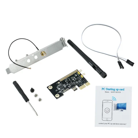 EWeLink Wi-Fi беспроводной умный переключатель релейный модуль Mini PCI-e Настольный переключатель карта перезапуска включение/выключение ПК Пульт дистанционного управления