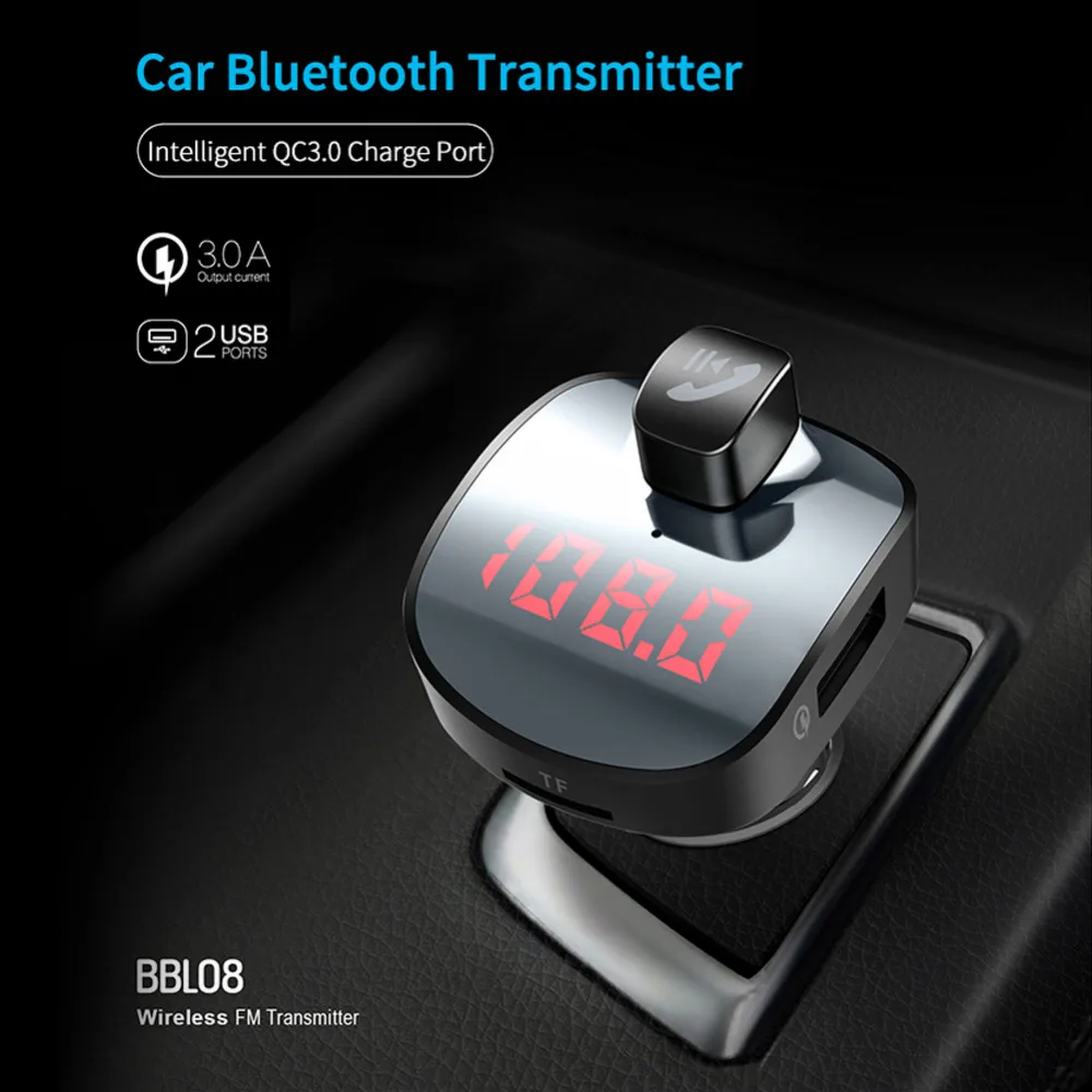 Fm передатчик Bluetooth автомобильный комплект fm модулятор беспроводной свободные