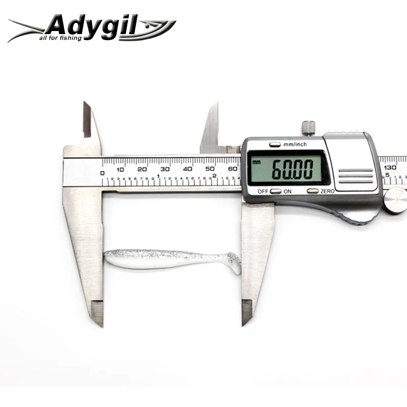 Приманка рыболовная adyгил Мягкая приманка силиконовая ADSL201/ESSN60 55 шт. 60 мм 1 8