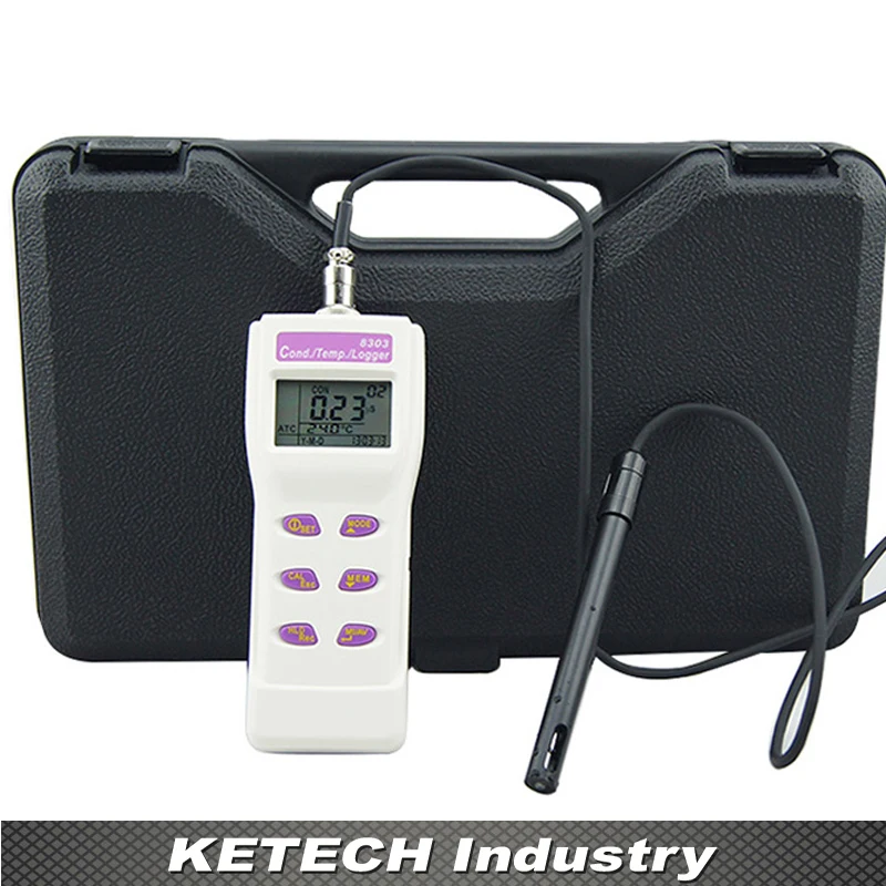 

Portable Digital Cond./TDS/SALT/Memory Meter AZ-8306