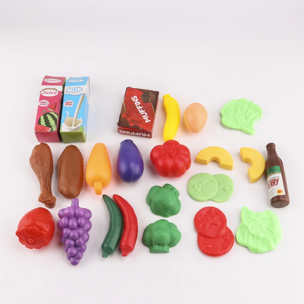 Новинка 23 шт. Набор для игры в вкусные лакомства игрушки ролевых игр развивающий