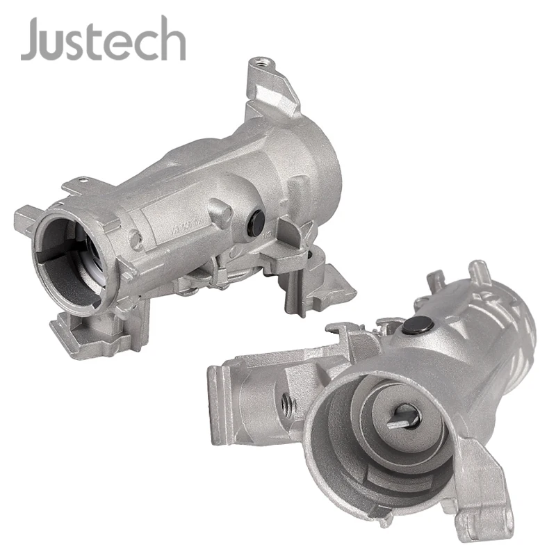 Замок зажигания Justech 1K0905865 для VW AUDI SEAT SKODA серебристый металлический замок с 6
