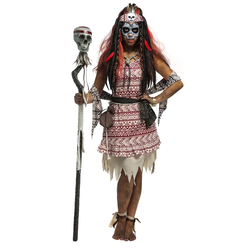 Костюм ведьмы вуду для взрослых костюм Хэллоуина|cosplay clothing|witch costumehalloween clothing |