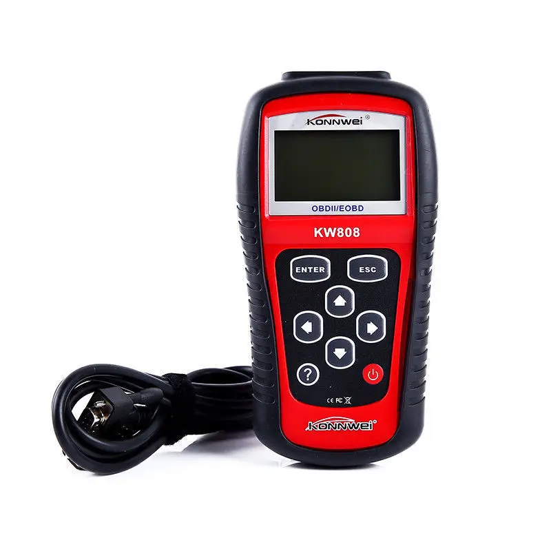 KONNWEI KW808 OBD Автомобильный сканер автомобильный диагностический с поддержкой CAN J1850