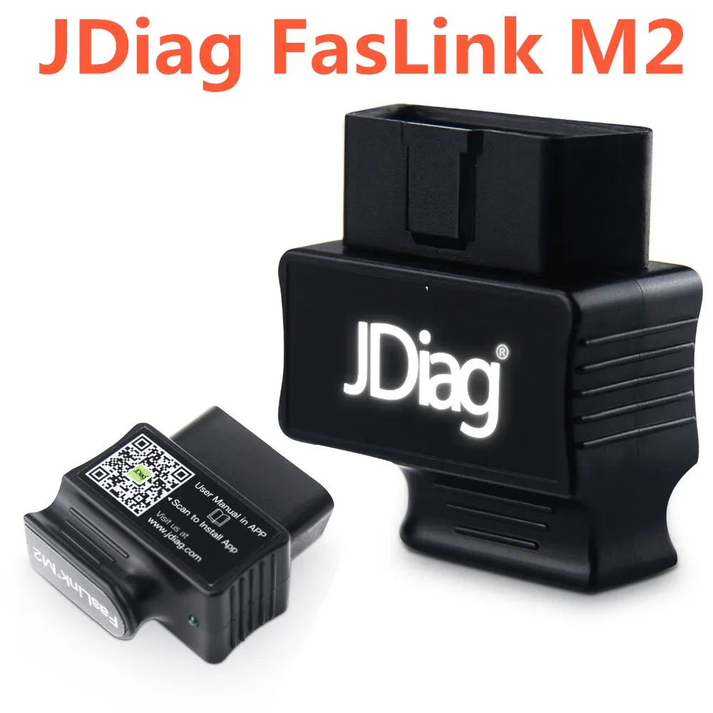 Считыватель кодов JDiag OBD2 OBD сканер FasLink M2 Bluetooth 4 0 диагностический инструмент PK BD