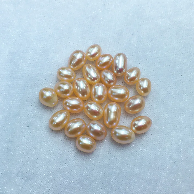 4 pcs water drop shape Natural freshwater Pearl beads High quality made for DIY women's necklace jewelry 4-5 5-6 6-7mm | Украшения и