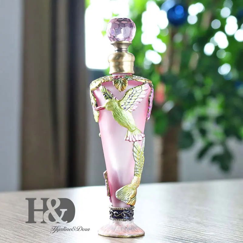 H &amp D Новый Винтажный пустой ретро кристально матовые парфюмерная бутылка
