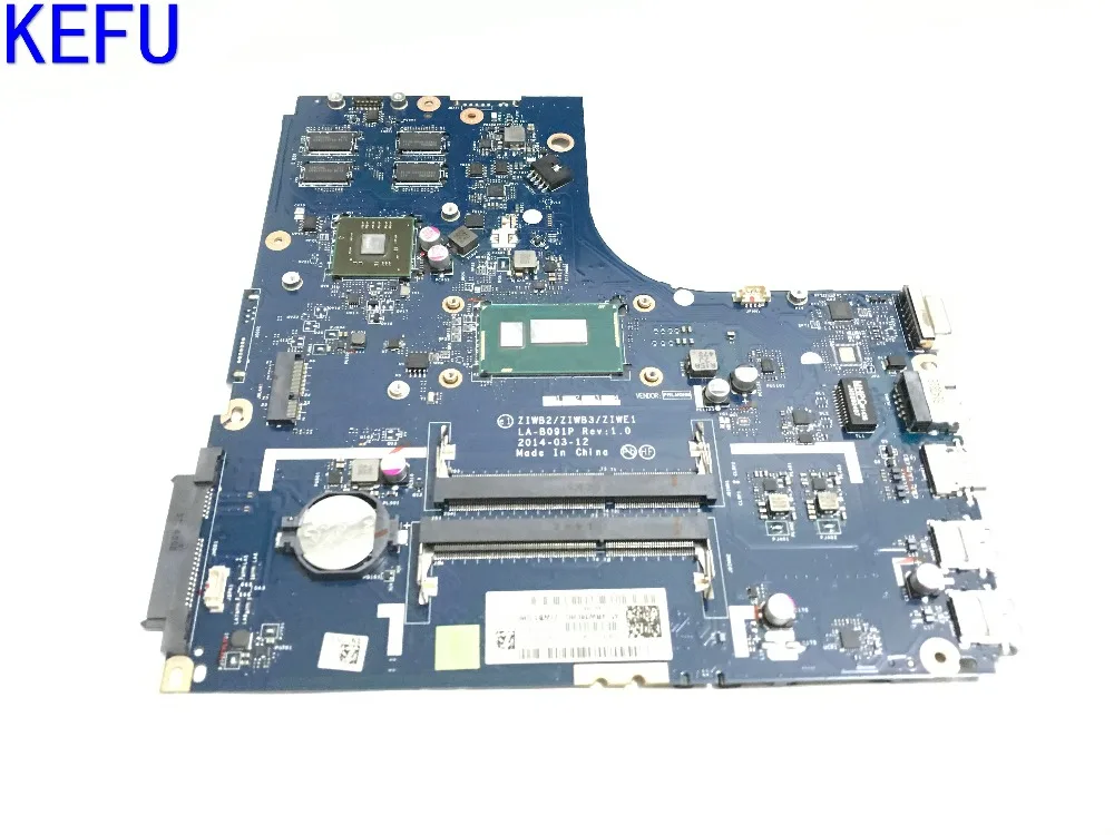 Материнская плата KEFU доступный процессор для Lenovo материнская 3558U + R5 M230 GPU ZIWB2 /