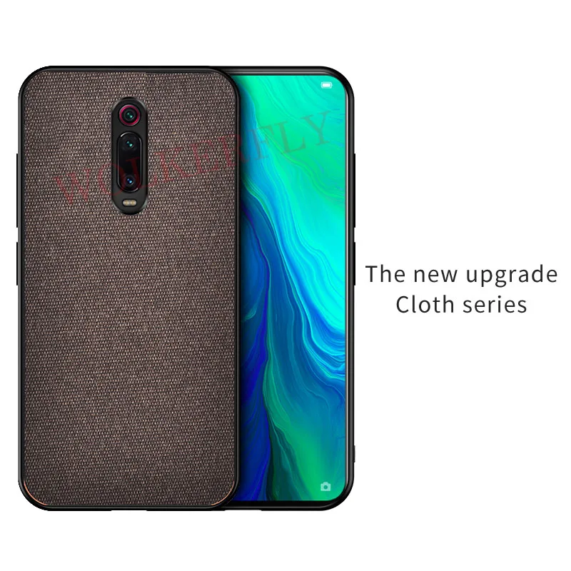 9 Тканевый чехол для Xiao mi Red mi K20 Pro Note 7 5 6 Pro 6A S2 GO mi 9 8 SE mi A2 8 Lite 6X 5X Pocophone F1 противоударный чехол - Цвет: 9
