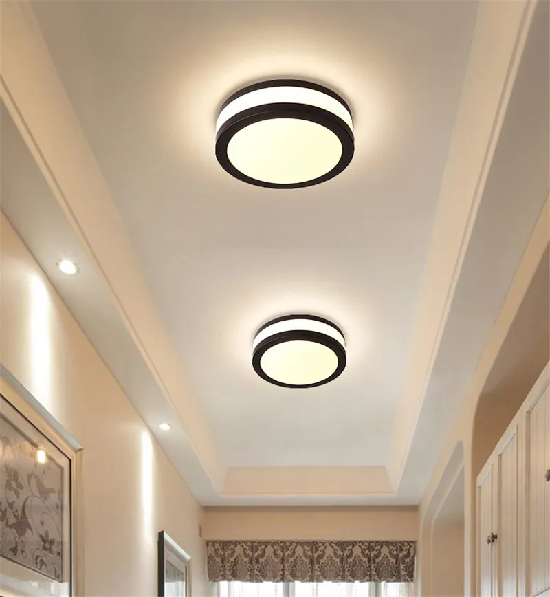 Уличный светодиодный потолочный светильник для ванной балкона прохода коридора