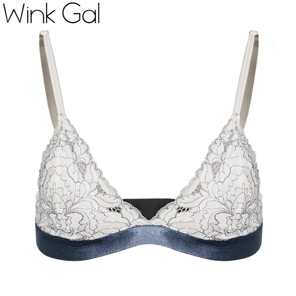 Wink Gal/Новые модные сексуальные кружевные бюстгальтеры для женщин Регулируемые с