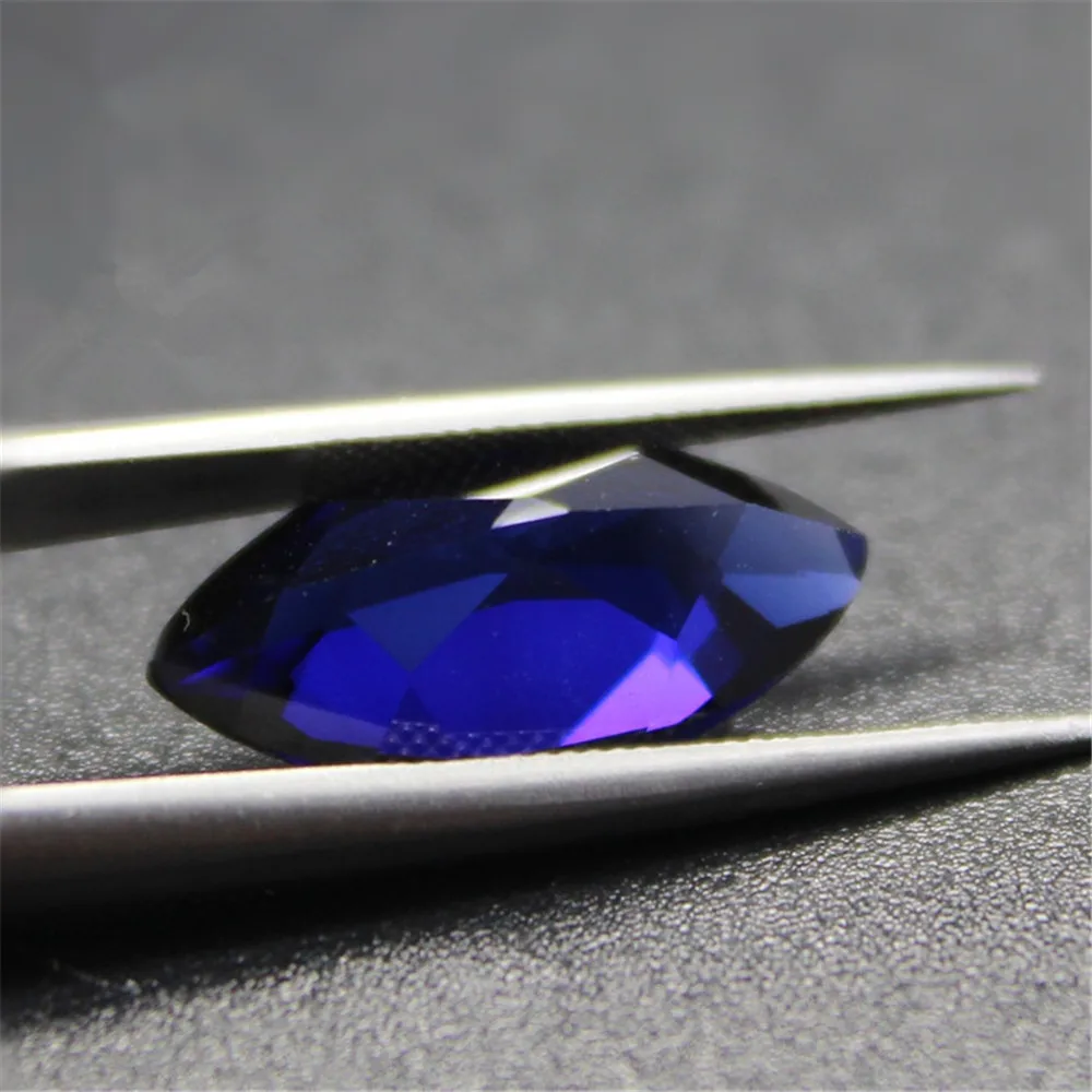Драгоценный камень Joanlyn Sapphire Marquise Cut граненый сапфировый драгоценный несколько