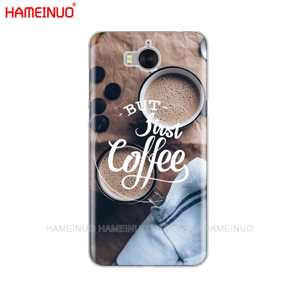 HAMEINUO кофейное время розовый сотовый телефон чехол для huawei honor 3C 4X 4C 5C 5X 6 7 Y3 Y6 Y5 2 II