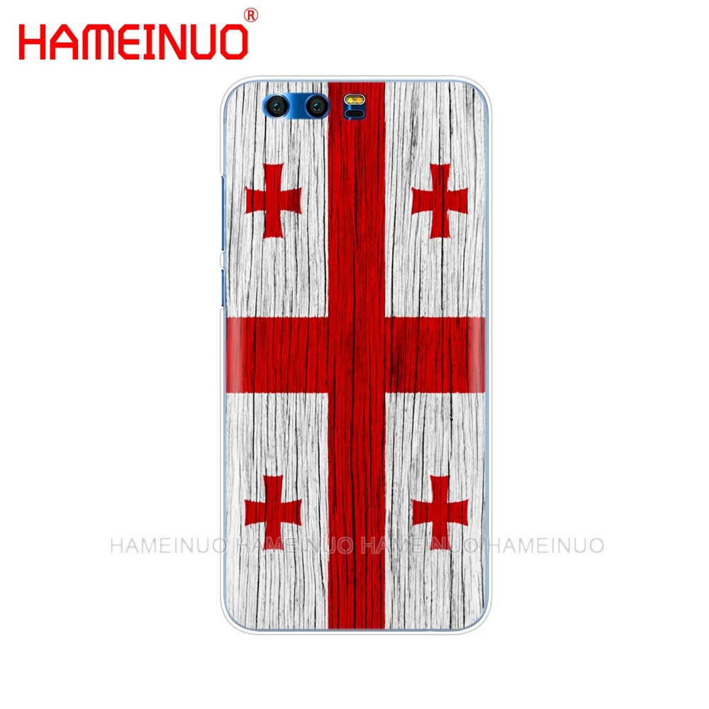 HAMEINUO грузинский Гранж флаг чехол для телефона Huawei Honor 10 V10 4A 5A 6A 7A 6C 6X 7X 8 9