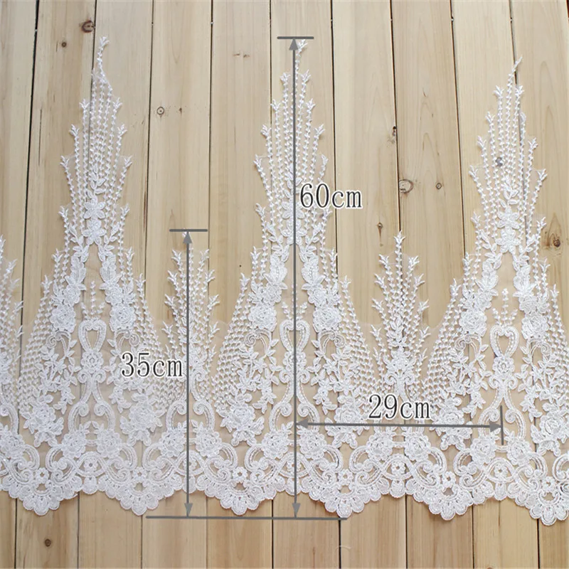 3 ярда цвета слоновой кости 9 цветов в Европе блестящая Аппликация Кружева