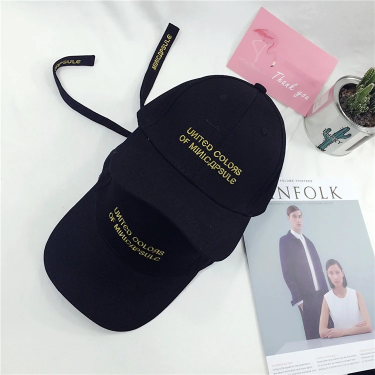 ulzzang Chic Women Cap Adjustable Peaked Cap Sunscreen Hat Harajuku Cute Style for Teenager Girls
