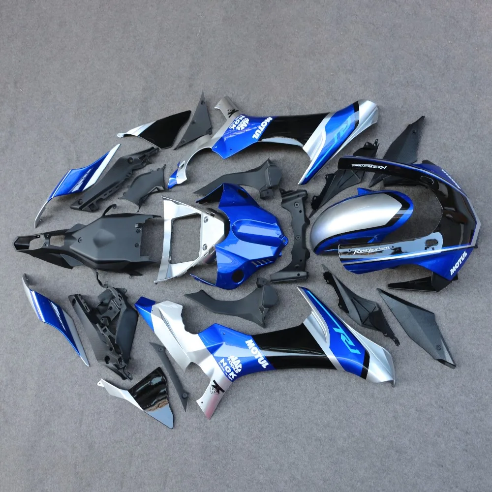 Комплект обтекателей кузова из АБС-пластика подходящий для мотоциклов YZF R1 2015-2016