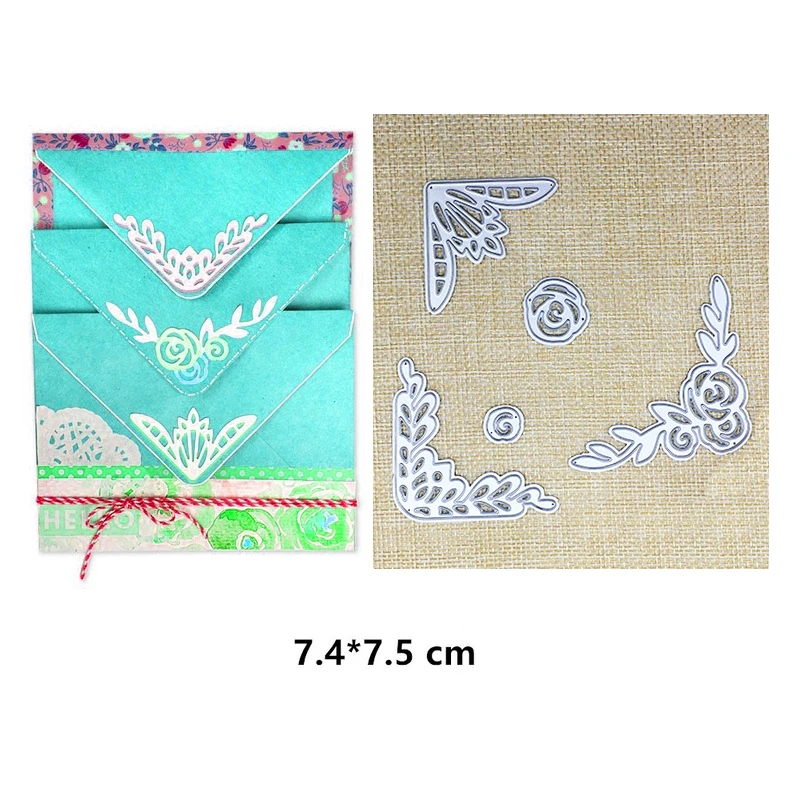 Julyarts 4 шт. цветок 2019 новые буквы металлические высекальные штампы для Diy штамп