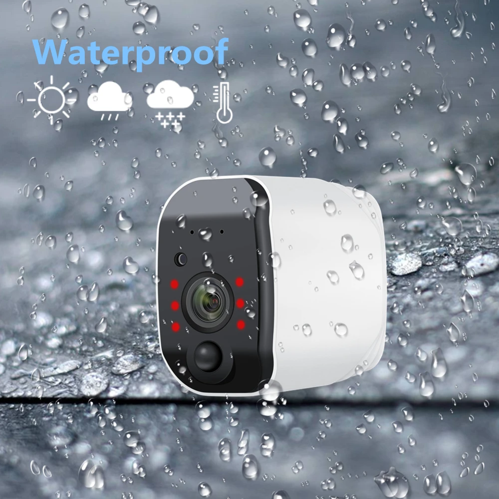 IP камера наружная беспроводная с Wi Fi и датчиком движения 1080P|Камеры
